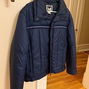 Obermeyer Men’s  Blue Puffer Ski Jacket XL